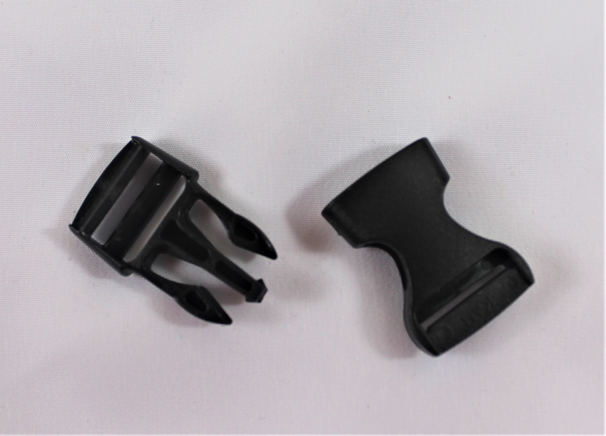 Steckschnalle | 15mm | schwarz