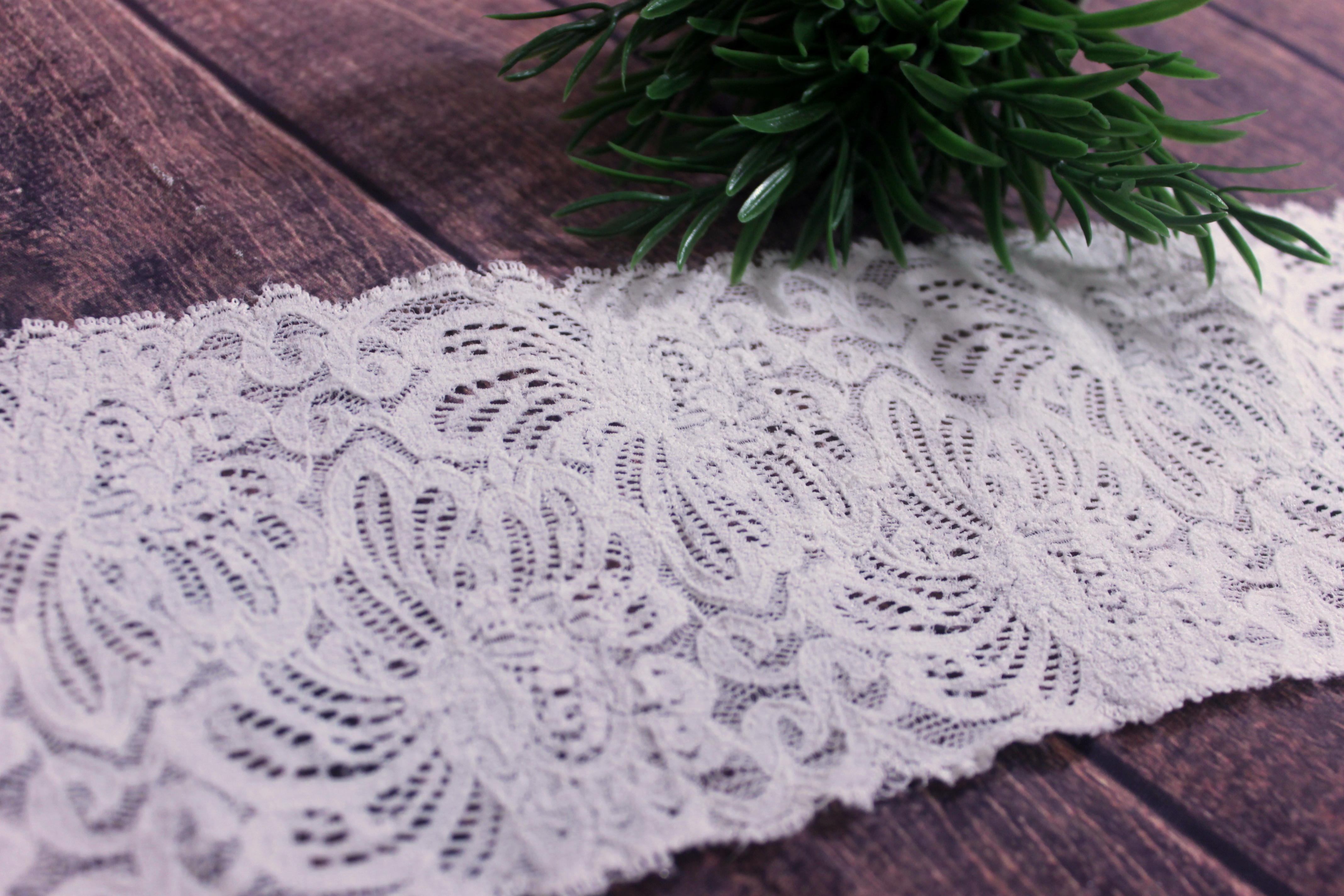 französische  Spitze | elastisch | Jeanne | creme | ca. 12cm