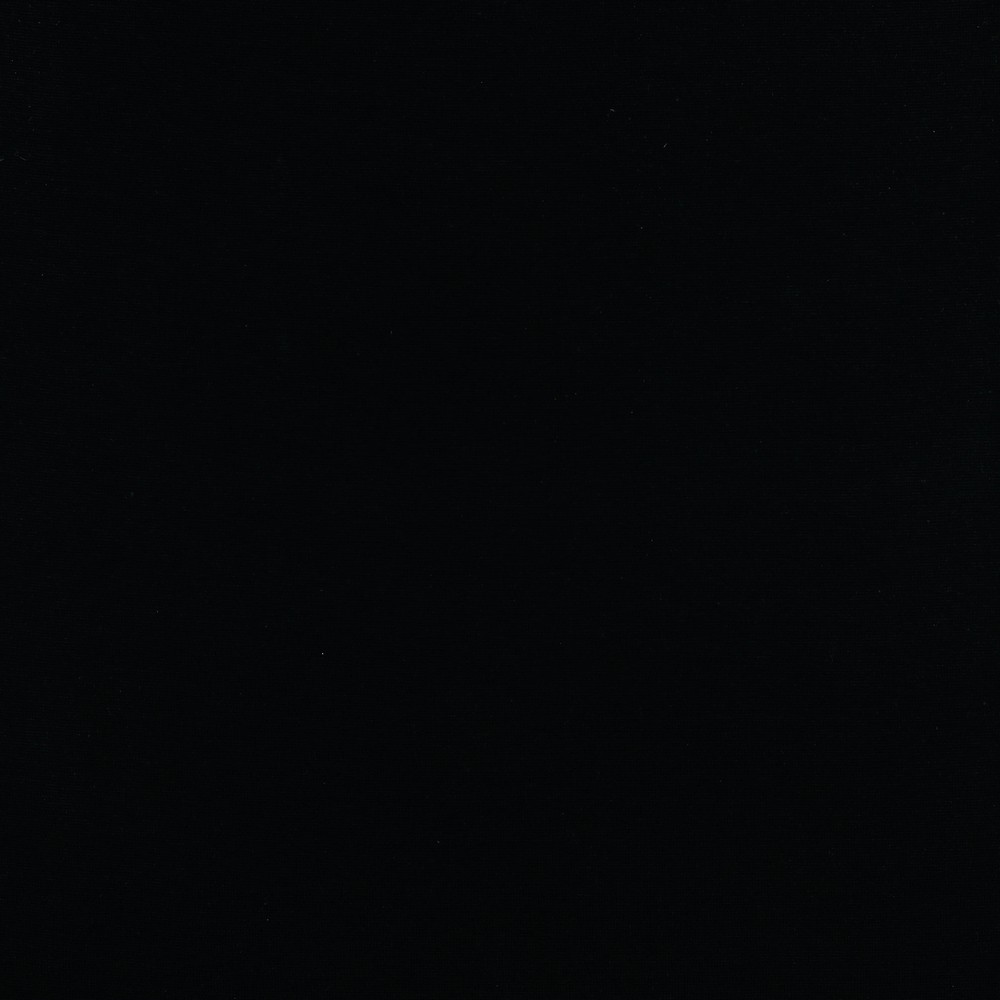 Bündchen | Baumwolle | Uni | 001 | schwarz