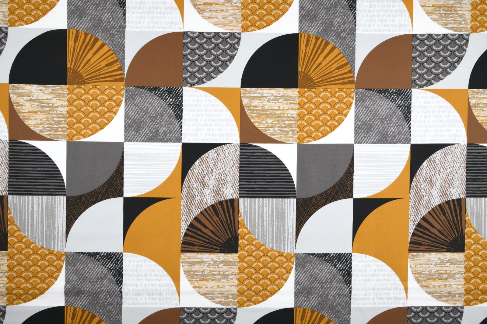 Wachstuch/beschichtete Baumwolle |  another retro |  | senf/grau