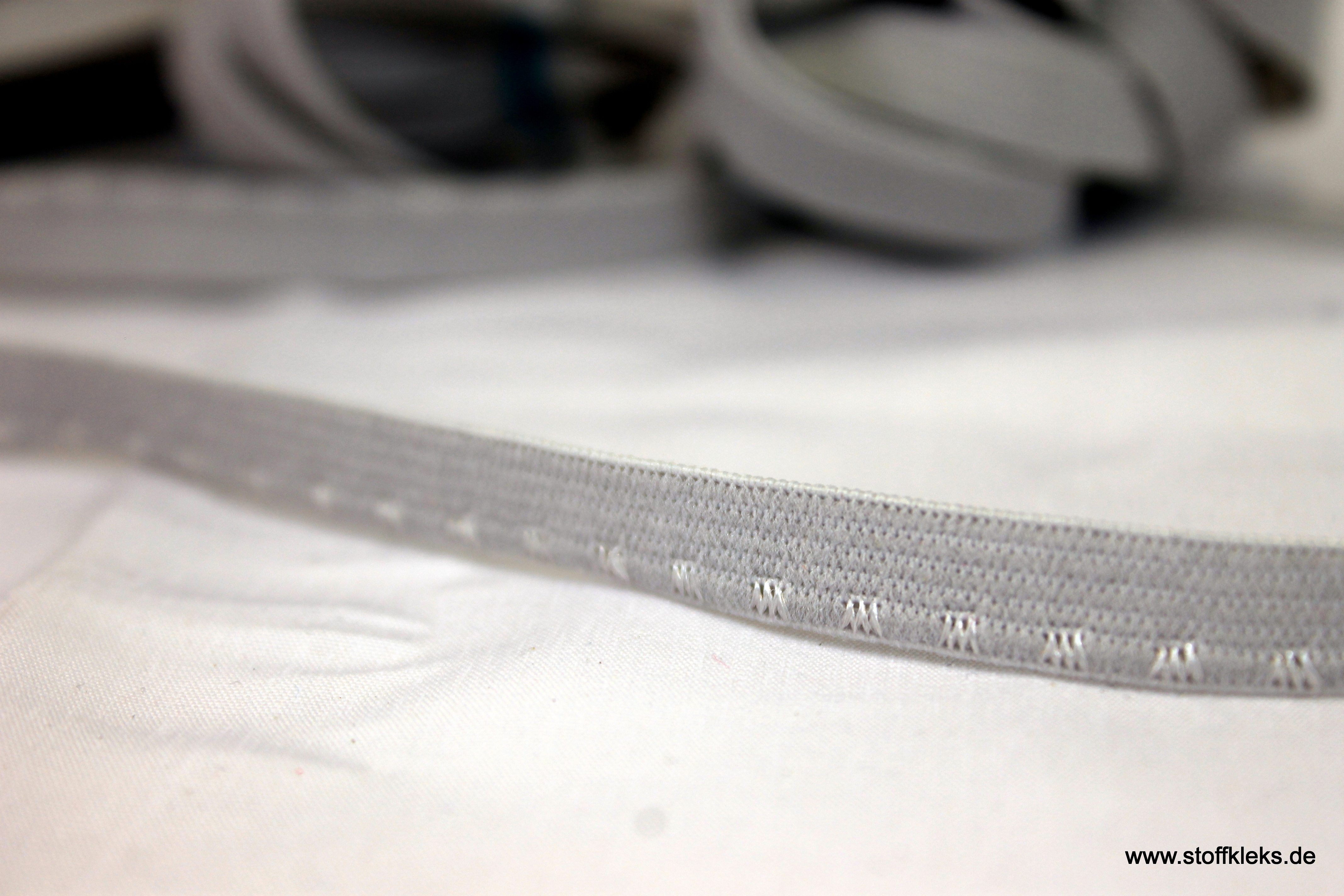 Gummi | 9mm | hellgrau | 10m