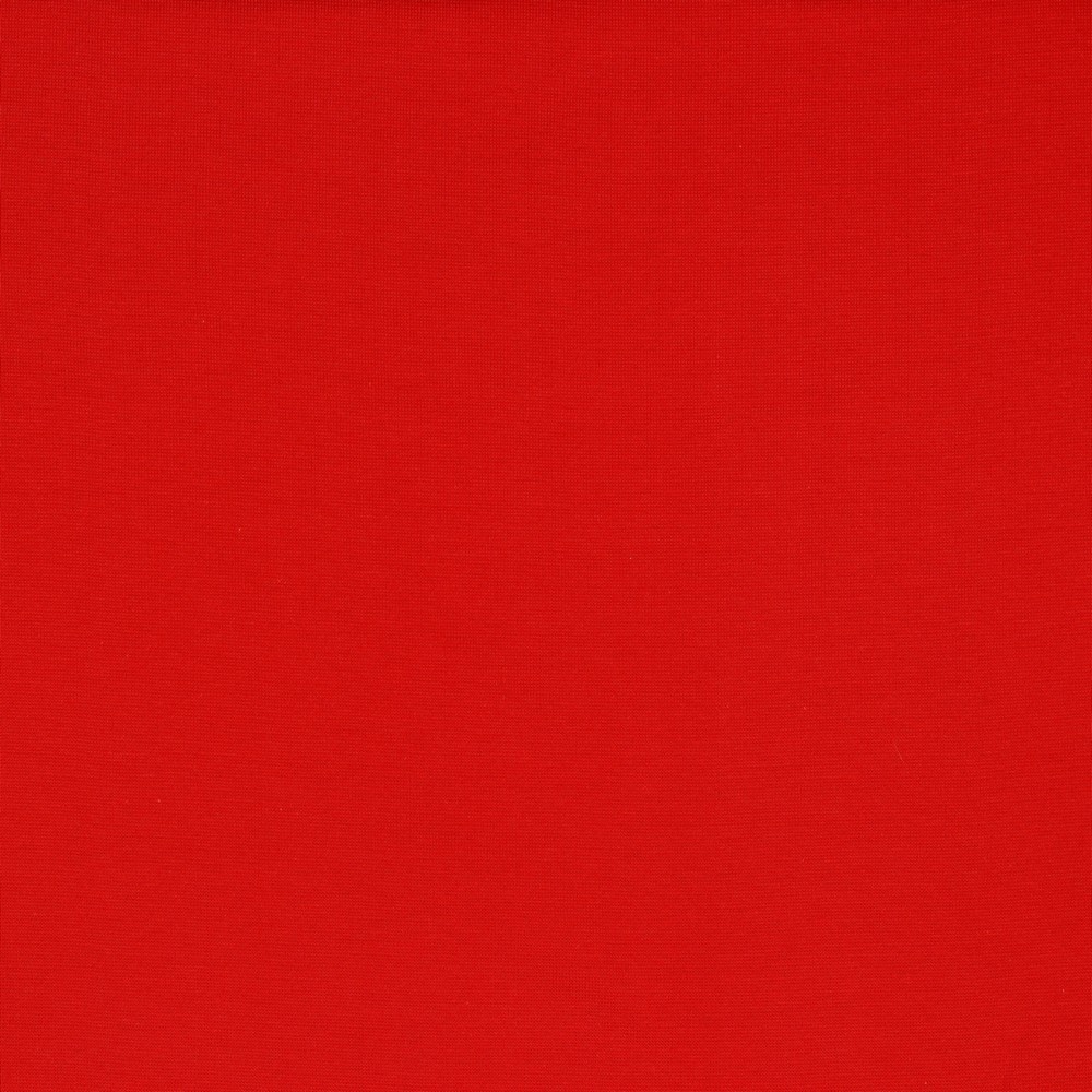 Bündchen | Baumwolle | Uni | 026 | tomaten rot