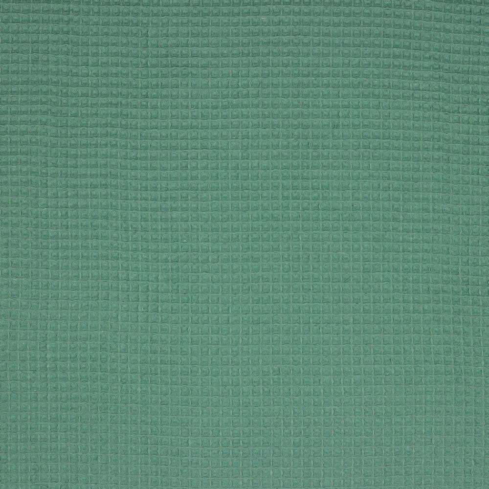 Baumwolle | uni | Waffle Piqué | alt grün