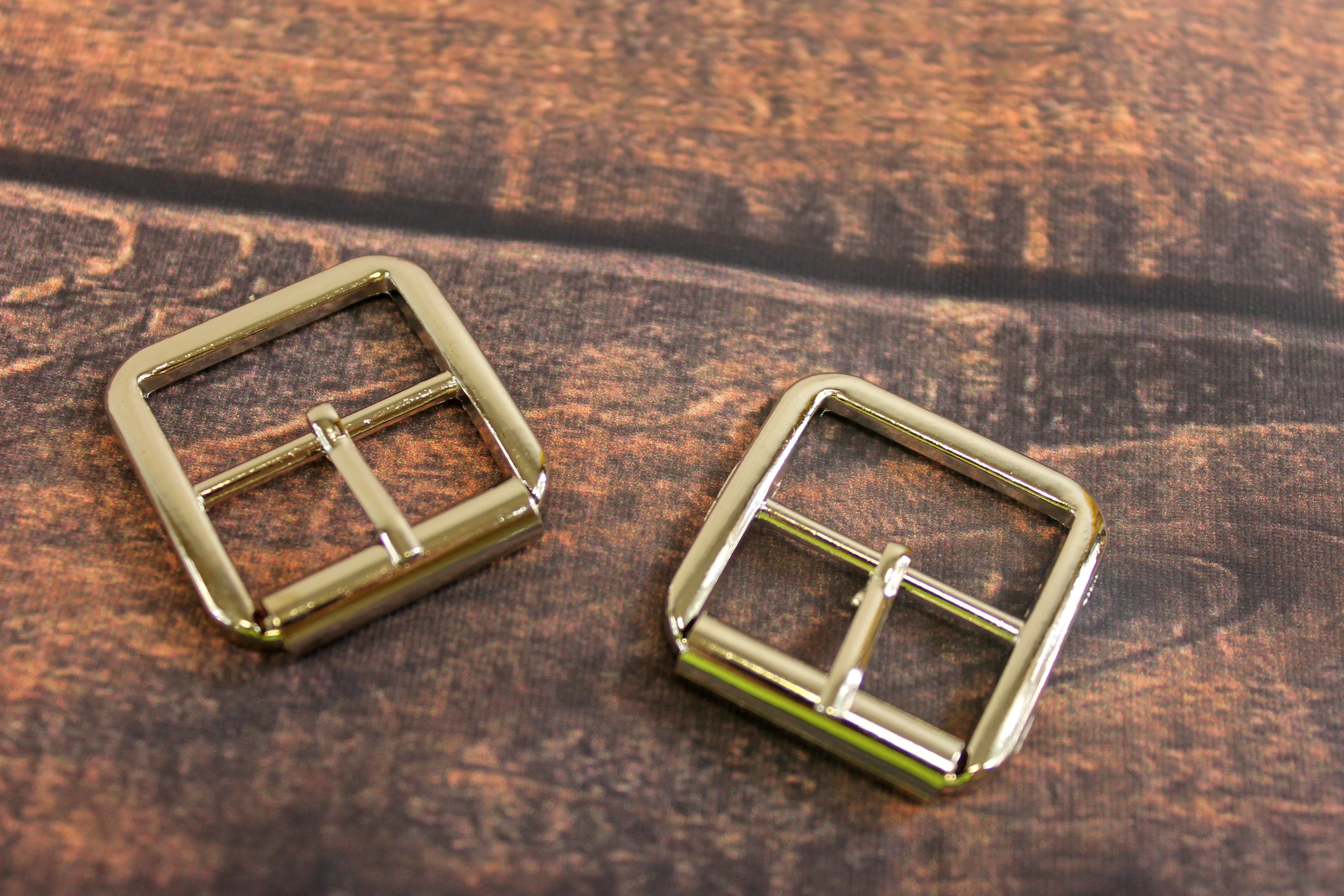 Gürtelschnalle mit Dorn | silber | 25mm