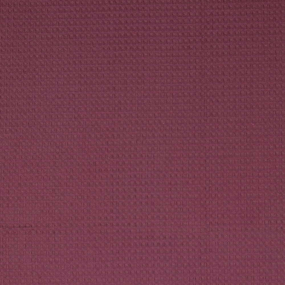 Baumwolle | uni | Waffle Piqué | alt lila