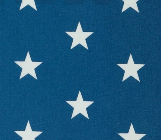 Baumwolle | bedruckt | 3cm Sterne | jeans