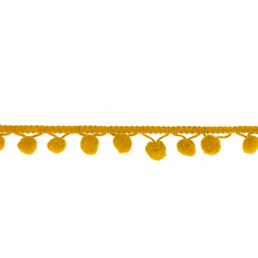 Bommelborte | Bommel ca. 1cm | ocker