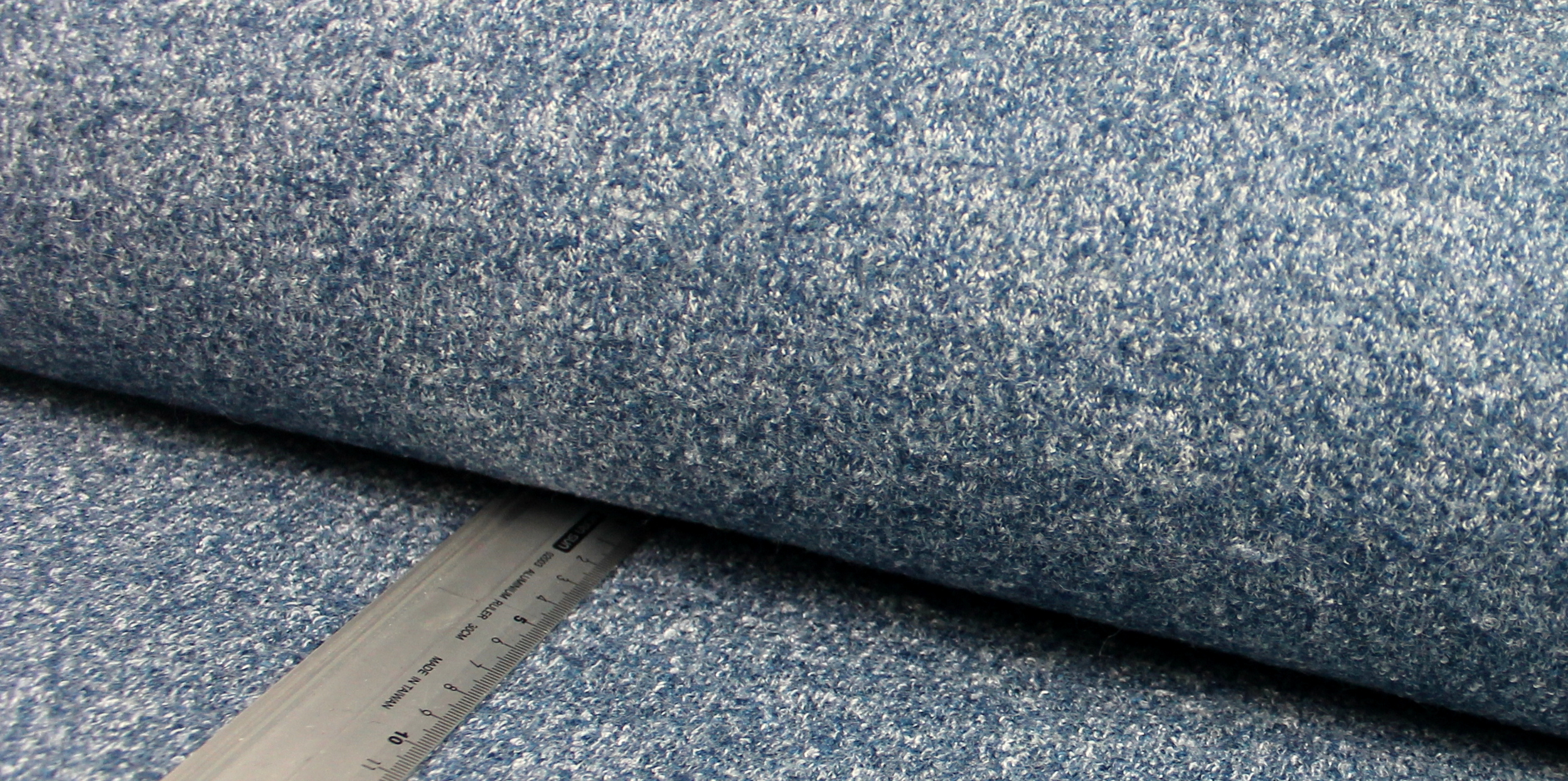 Walkloden | meliert | blau