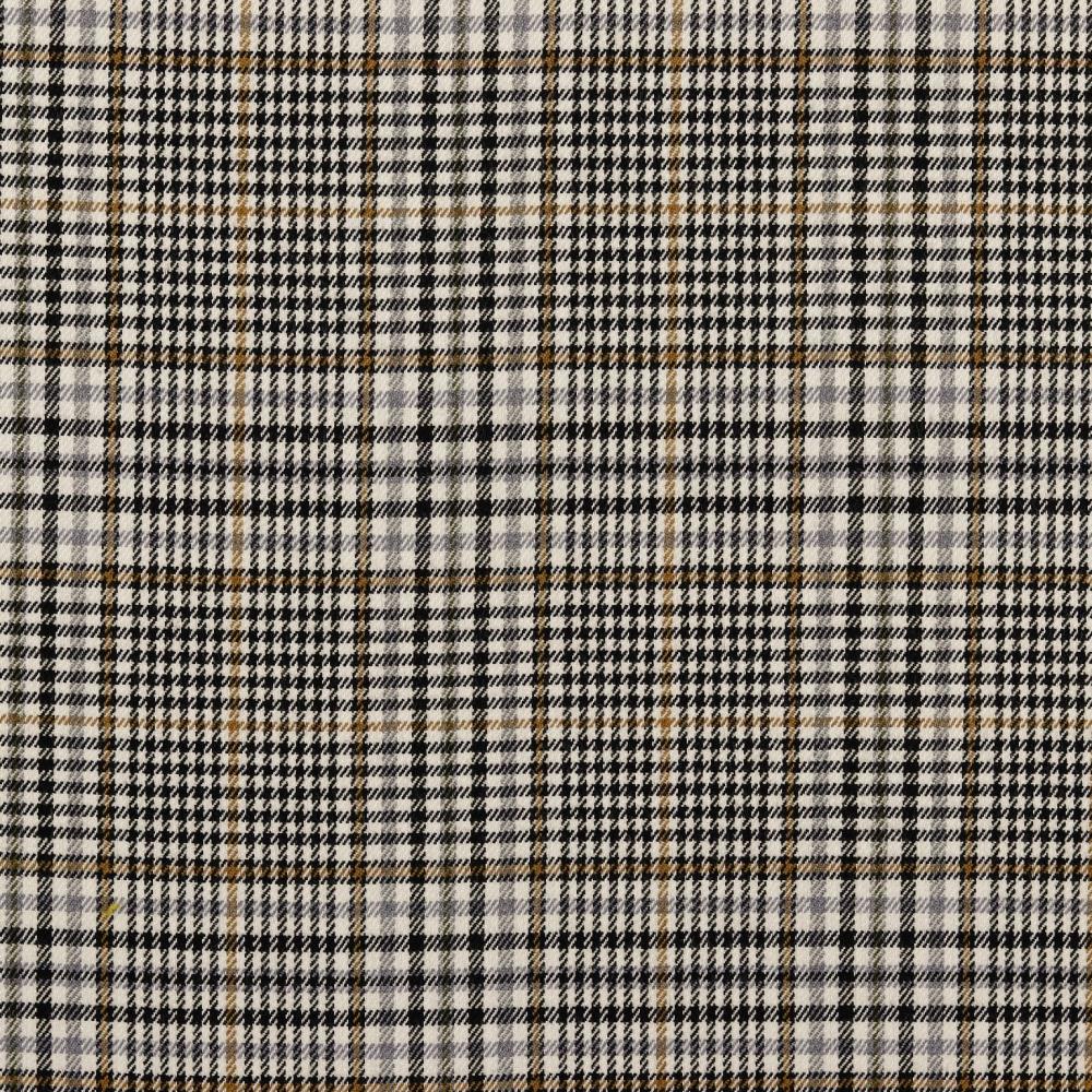 Tartan check | ecru/braun/schwarz