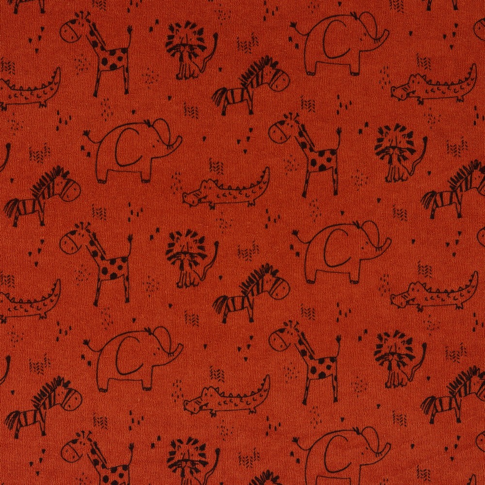 Stretch Frottee | bedruckt | Tiere | terra
